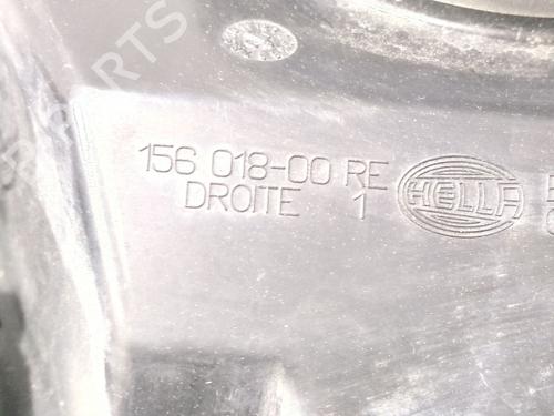 Right headlight RENAULT CLIO II (BB_, CB_) 1.5 dCi (B/CB03) | BP31184090C29