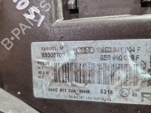 Højre forlygte AUDI A4 B6 (8E2) 1.9 TDI | BP29877476C29
