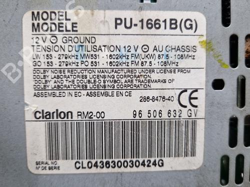 Radio PEUGEOT 607 (9D, 9U) 3.0 V6 24V | BP29913779E6 