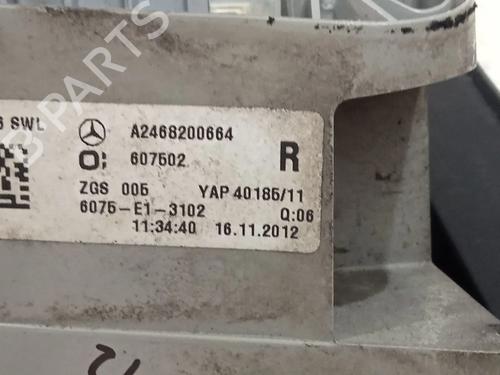 Right taillight MERCEDES-BENZ B-CLASS Sports Tourer (W246, W242) B 180 CDI (246.200) | BP26682532C35 