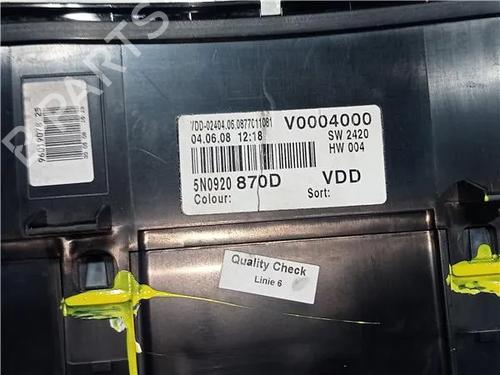 Instrument cluster VW TIGUAN (5N_) 2.0 TDI 4motion | BP23922859C47 