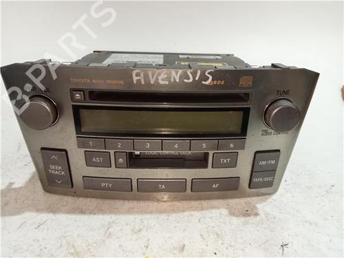 Used Radio TOYOTA AVENSIS (_T22_) 2.0 TD (CT220_, CT220R) (90 hp) 23930102