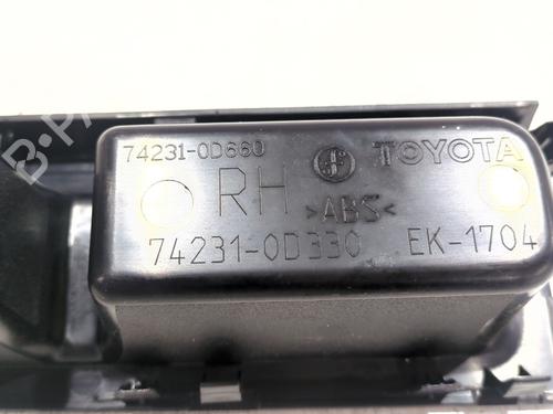 Right front window switch TOYOTA YARIS (_P13_) 1.5 Hybrid (NHP130_, NHP130) | BP32163626I26 