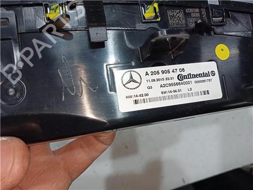 Climate control MERCEDES-BENZ C-CLASS (W205) C 220 BlueTEC / d (205.002, 205.004) | BP23917305I5 