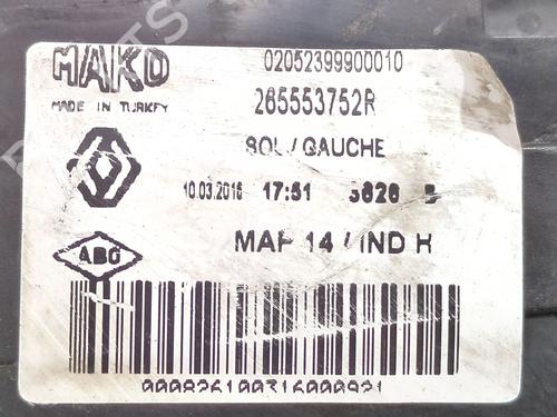 Left taillight RENAULT CLIO IV (BH_) 1.5 dCi 90 | BP27319649C34 