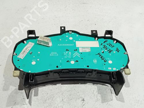 Instrument cluster PEUGEOT 207 (WA_, WC_) 1.4 16V | BP29562081C47 