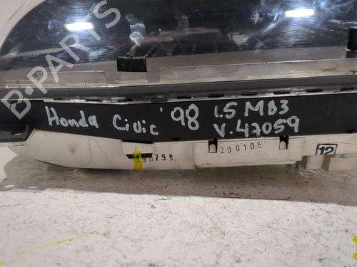 Instrument cluster HONDA CIVIC VI Aerodeck (MB, MC) 1.5 16V (MB9) | BP26542582C47 