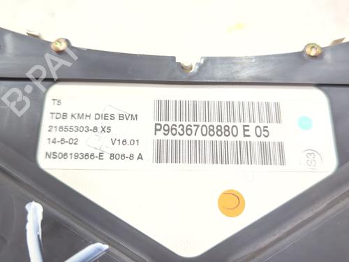 Instrument cluster PEUGEOT 307 (3A/C) 2.0 HDi 110 | BP26548643C47 