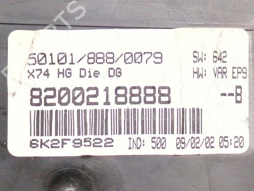 Instrument cluster RENAULT LAGUNA II (BG0/1_) 2.2 dCi (BG0F) | BP32009259C47 