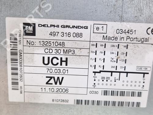 Other OPEL ZAFIRA / ZAFIRA FAMILY B (A05) 1.9 CDTI (M75) | BP30536309O1 