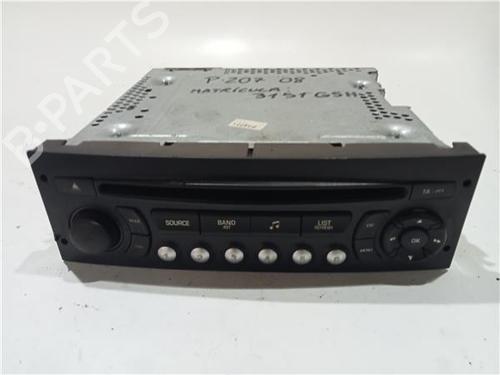 Bilradio PEUGEOT 207 (WA_, WC_) 1.4 HDi (68 hp) 23931312