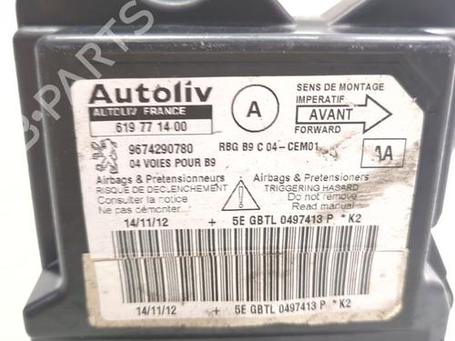 Airbag styreenhed CITROËN BERLINGO MULTISPACE (B9) 1.6 HDi 75 16V | BP31756276M53 