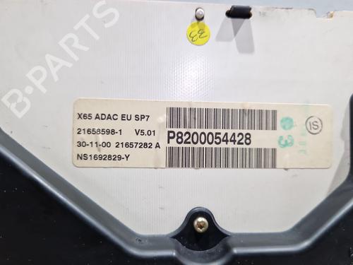 Kombiinstrument RENAULT CLIO II (BB_, CB_) 1.6 16V (BB01, BB0H, BB0T, BB14, BB1D, BB1R, BB2KL, BB3G... | BP29876219C47