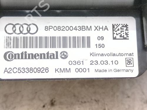 Commande Chauffage AUDI A3 (8P1) 1.6 TDI | BP27696080I5 