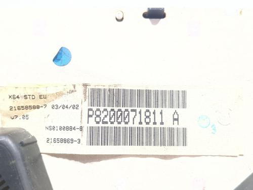 Instrument cluster RENAULT MEGANE Scenic (JA0/1_) 1.9 D (JA0J) | BP31801388C47 