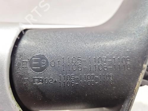 Right mirror RENAULT MEGANE II Estate (KM0/1_) 1.9 dCi (KMRG, KM1G, KM0G, KM2C) | BP29518722C27 