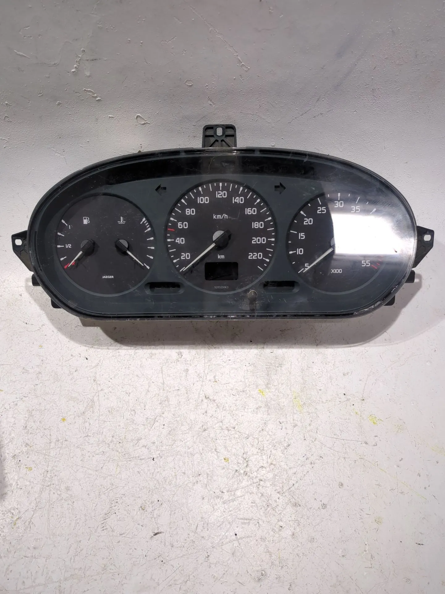 Saloon Instruments Instrument cluster RENAULT MEGANE II Saloon (LM0/1_) 1.9 dCi (LM14 ...