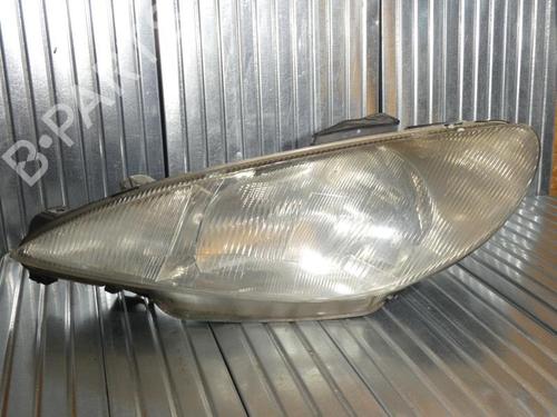 Used Left headlight PEUGEOT 206 Hatchback (2A/C) 1.9 D (69 hp) 23667680