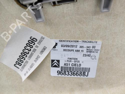 Interior roof CITROËN C3 II (SC_) 1.4 VTi 95 | BP23675944I12 - Image 3