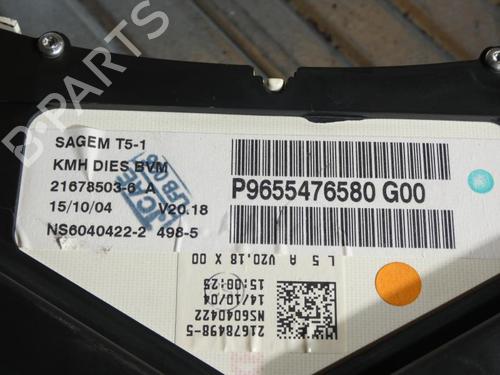 instrument-cluster-peugeot-307-3ac-2000-2001-2002-2003-2004-2005-2006-2007-2008-2009-2010-2011-2012-23697279 main image