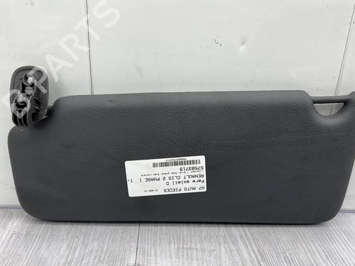Used Right sun visor Right sun visor RENAULT CLIO II (BB_, CB_) 1.4 (B/CB0C, B/CB0S) (75 hp) 23674251 23674251
