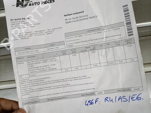 ABS pump NISSAN QASHQAI / QASHQAI +2 I (J10, NJ10, JJ10E) 1.5 dCi | BP23754693M43 