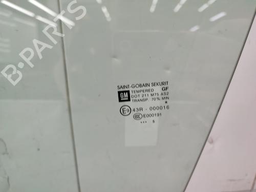 Front left door window OPEL MERIVA B MPV (S10) 1.4 (75) | BP27318925C18 