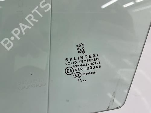 Used Front left door window PEUGEOT 307 (3A/C) 1.6 16V (109 hp) 23674807