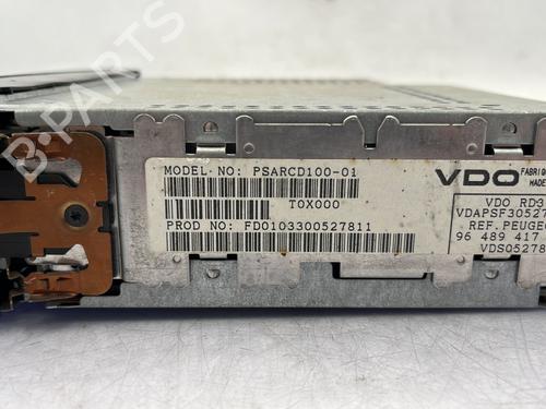 Used Radio Radio PEUGEOT PARTNER MPV (5_, G_) 2.0 HDI (90 hp) 33040992 33040992