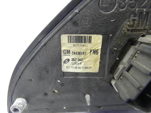 Right mirror OPEL VECTRA C GTS (Z02) 2.2 DTI 16V (F68) 13253334