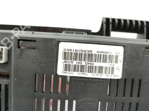 Instrument cluster RENAULT SCÉNIC III (JZ0/1_) 1.5 dCi | BP23756729C47 