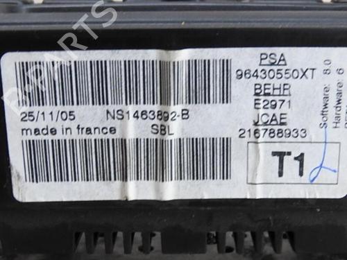 Climate control PEUGEOT 206 SW (2E/K) 1.6 HDi 110 | BP23664727I5 - Image 5