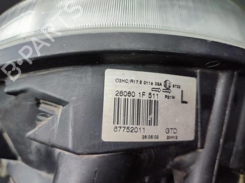 Left headlight NISSAN MICRA II (K11) 1.0 i 16V | BP23738533C28 