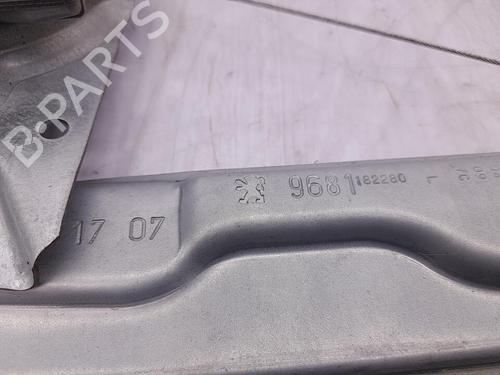 Used Front right window mechanism Front right window mechanism PEUGEOT 207 (WA_, WC_) 1.4 HDi (68 hp) 23708441 23708441