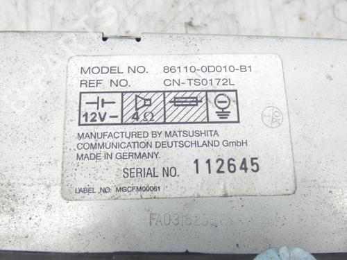 Used Radio Radio TOYOTA YARIS (_P1_) 1.0 (SCP10_, SCP10R) (68 hp) 23700039 23700039