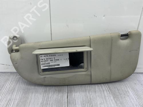 Used Left sun visor Left sun visor PEUGEOT 206 Hatchback (2A/C) 1.4 HDi eco 70 (68 hp) 23702380 23702380