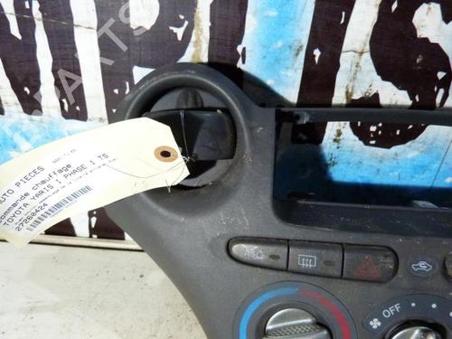 Commande Chauffage TOYOTA YARIS (_P1_) 1.5 (NCP13_, NCP13R) (106 hp) 23688266