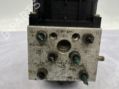 ABS pump RENAULT CLIO II (BB_, CB_) 1.4 16V (B/CB0P, BB13) | BP29863451M43