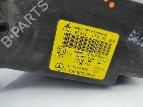 Right headlight MERCEDES-BENZ A-CLASS (W169) A 180 CDI (169.007, 169.307) | BP23719551C29 