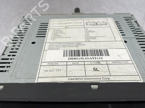 Radio CHEVROLET AVEO / KALOS Hatchback (T250, T255) 1.2 LPG | BP30509808E6