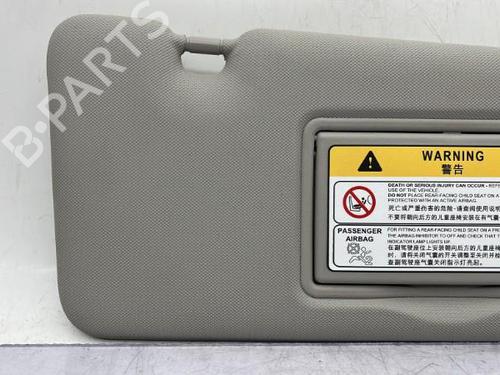 Right sun visor RENAULT CAPTUR I (J5_, H5_) 1.2 TCe 120 | BP23686091I2 - Image 8