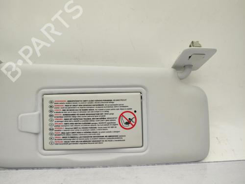Right sun visor PEUGEOT 208 I (CA_, CC_) 1.2 VTI 82 | BP23721446I2
