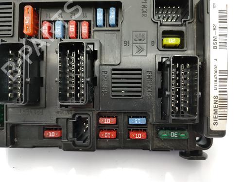 Fuse box PEUGEOT 206 SW (2E/K) 1.4 HDi | BP23680388E1 