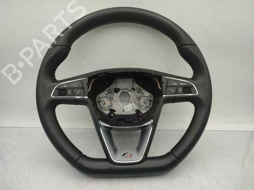 Used Steering wheel SEAT LEON (5F1) 2.0 TDI (150 hp) 29627239