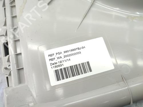 Left sun visor CITROËN C4 Grand Picasso II (DA_, DE_) 1.6 HDi / BlueHDi 115 | BP23732772I1 - Image 9