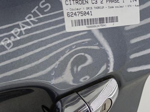 Used Left front door Left front door CITROËN C3 II (SC_) 1.4 HDi 70 (SC8HZC, SC8HR0, SC8HP4) (68 hp) 23708363 23708363