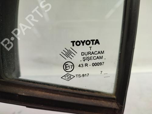 Front left quarter glass TOYOTA YARIS (_P9_) 1.3 VVT-i (SCP90_, SCP90R) | BP24313728C111 