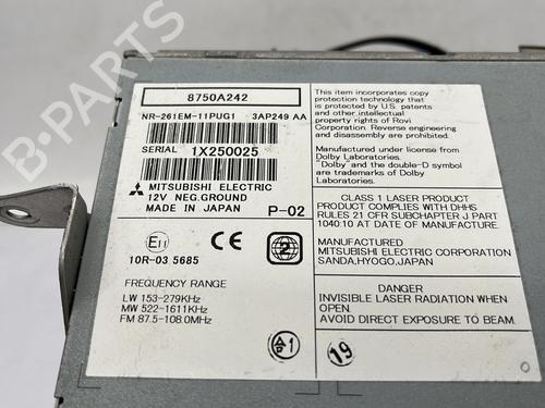 Radio PEUGEOT 4008 1.8 HDi AWC | BP25872818E6 
