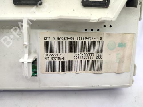 Display monitor PEUGEOT 206 Hatchback (2A/C) 1.4 i | BP23742663C48 
