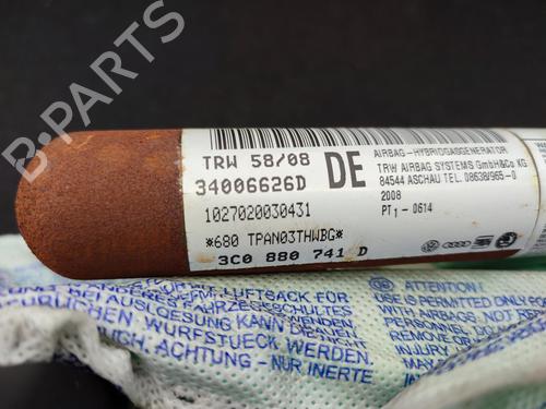 Used Left curtain airbag VW PASSAT B6 (3C2) 1.9 TDI (105 hp) 23728431